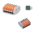 Conector WAGO 5 vias 2,5mm a 4mm