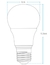 LAMPADA LED A60 BIVOLT 9W 6500K AVANT 273061375 - GILSON DE FREITAS