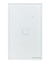 Interruptor Inteligente Touch Wi-Fi 1 Tecla Branco - Intelbras EWS 1001 BR