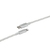 Cabo USB-C - Lightning 1,5m nylon branco Intelbras EUCL 15NB na internet