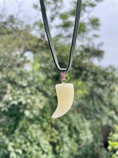 Choker dente de tigre - Citrino na internet