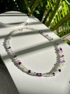 Choker Flourita- Prata 925 na internet