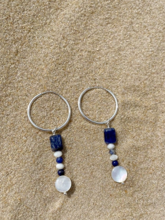 Argola sodalita e madrepérola