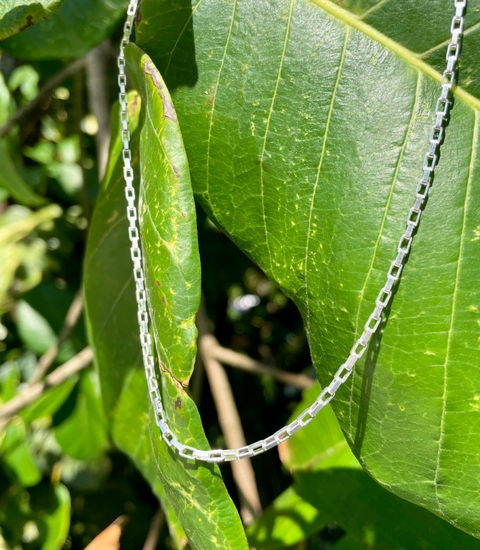 Choker elos P - prata 925