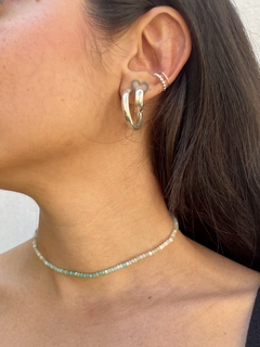 choker degradê amazonita - loja online