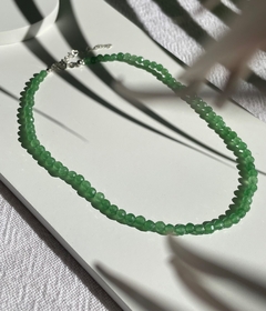 Imagem do Choker Quartzo verde -Prata 925