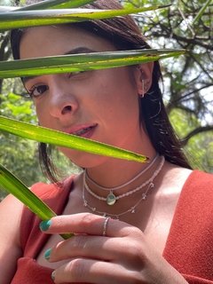 Brinco ear hook - prata - Yalla 