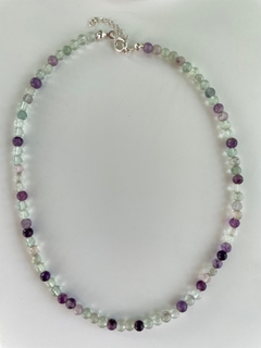 Choker Flourita- Prata 925 - comprar online