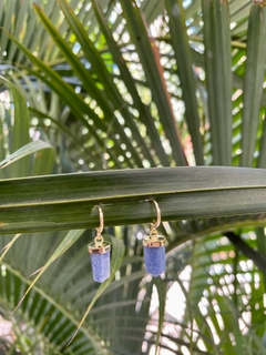Imagem do Argola cristal P - dourado