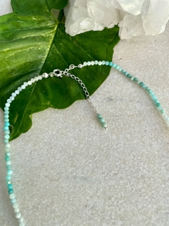 Imagem do choker degradê amazonita