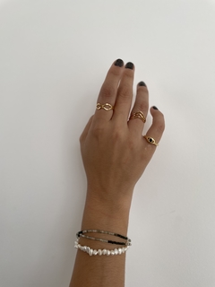 Pulseira dupla Quartzo verde - loja online