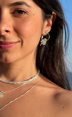 Choker Amazonita - 4 mm na internet