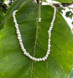 colar / choker pérola barroca