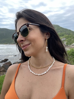 colar / choker pérola barroca - Yalla 