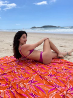 Canga floral - grande - comprar online