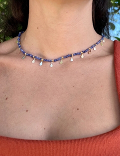 Imagem do Choker safira mística gotas