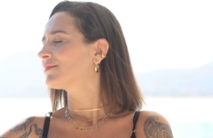 piercing fake trançado - Yalla 