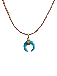 pingente turquesa folk - comprar online
