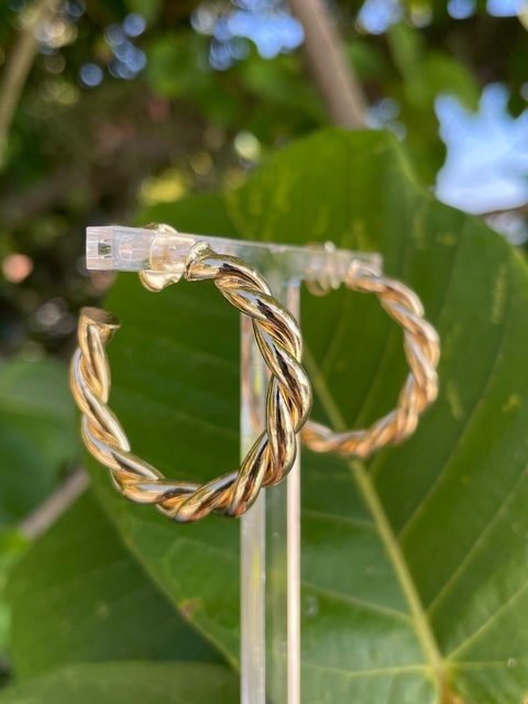 Argola G Trançada