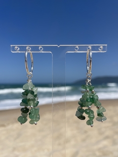 Argola chuva mini cascalho quarto verde na internet