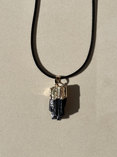 Pingente Turmalina negra