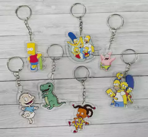 LLAVEROS DE ACRILICO IMPRESOS