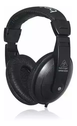 Auricular Behringer Hpm1000 Profesional Estudio Color Negro