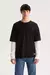 Double Knit Long Short Sleeve