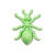 JIBBITZ™ NEON GREEN ANT
