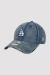 NEW ERA 9FORTY LA Dodgers MLB Mid Denim Visor Cap for Men and Women