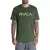 REMERA MC TOPO TWO NEGRA RVCA VERDE - comprar online