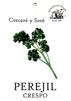 Sobre Semilla Huerta- Perejil Crespo