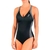 MALLA SPEED ESCOTE V ESTAMPADA MUJER (822-4C)
