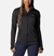 Micropolar Gris Columbia W Park View Grid Fleece 1/2 Zip (COI5782-010)