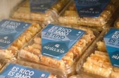 Galletitas de queso Sintaxis