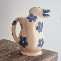 Jarra Pingüino Colores - Flores