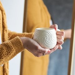 Taza Textura Bombé
