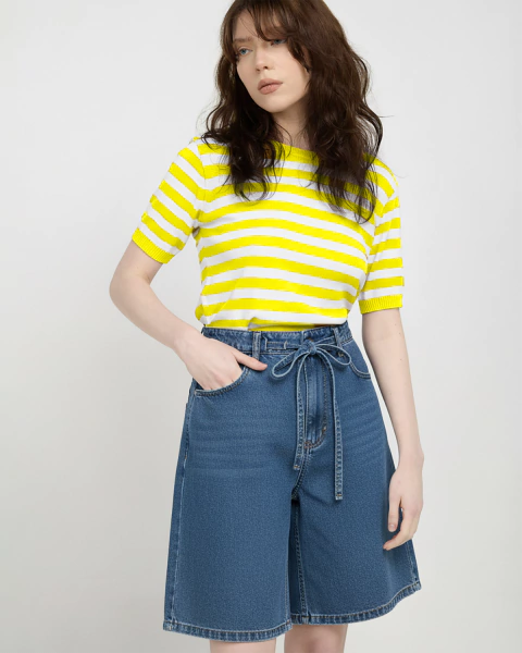 Bermuda GEORGIA - Jean Azul. - comprar online