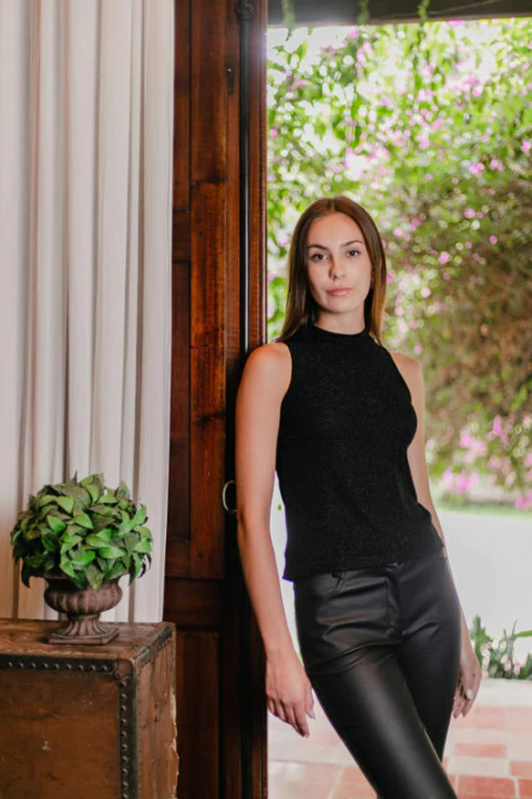 Remera Brillos S/Mangas South Fox - comprar online