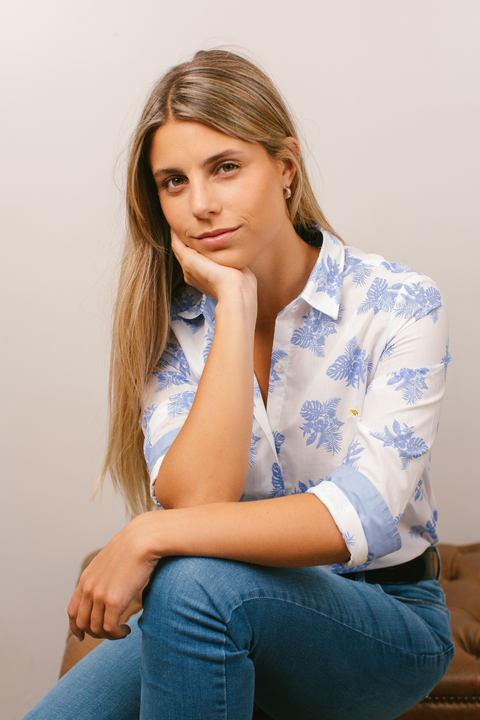 Camisa Mujer M/L Clásica