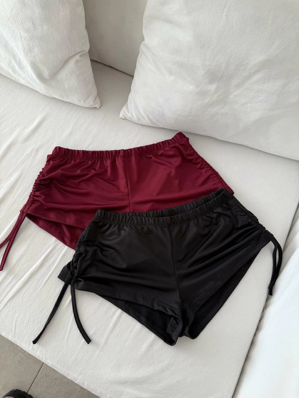 short frunce lycra