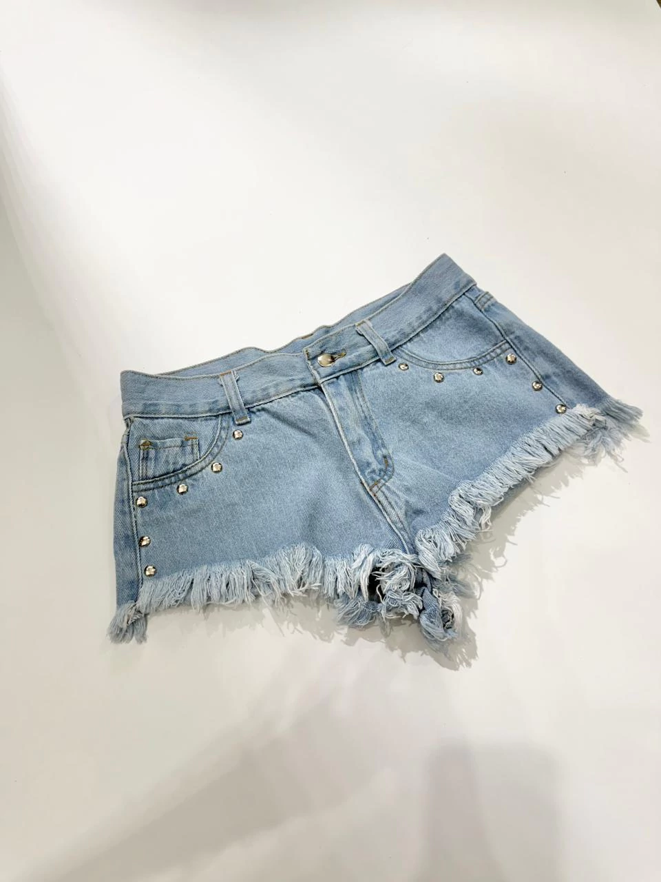 Short tiro bajo JEAN tacha
