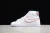Nike Blazer Mid White Blackened Blue Red Crush