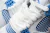 Nike AirJordan 4 Retro White/Military Blue en internet