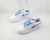 Bapesta Low White/Blue/LightBlue - comprar online