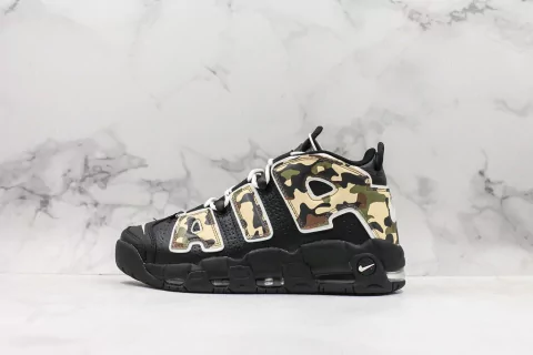 Nike Air More Uptempo 'Black White' 2020