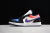 Air Jordan 1 Retro Low 'Lakers top 3 Black/Field Purple-white'