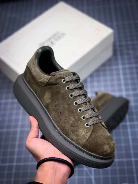 ALEXANDER MCQUEEN DARK GREEN/BLACK