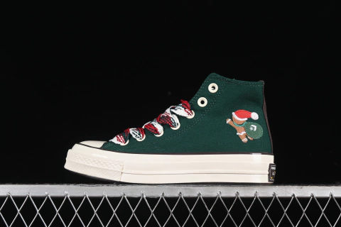 Converse 1970s Christmas Green