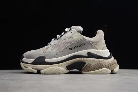 BALENCIAGA TRIPLE S DADSHOE DARK GREY/RED/BLACK
